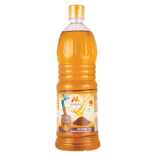 Sesame Oil 1 Ltr - Minaliya Mara Chekku Wood Pressed Oil