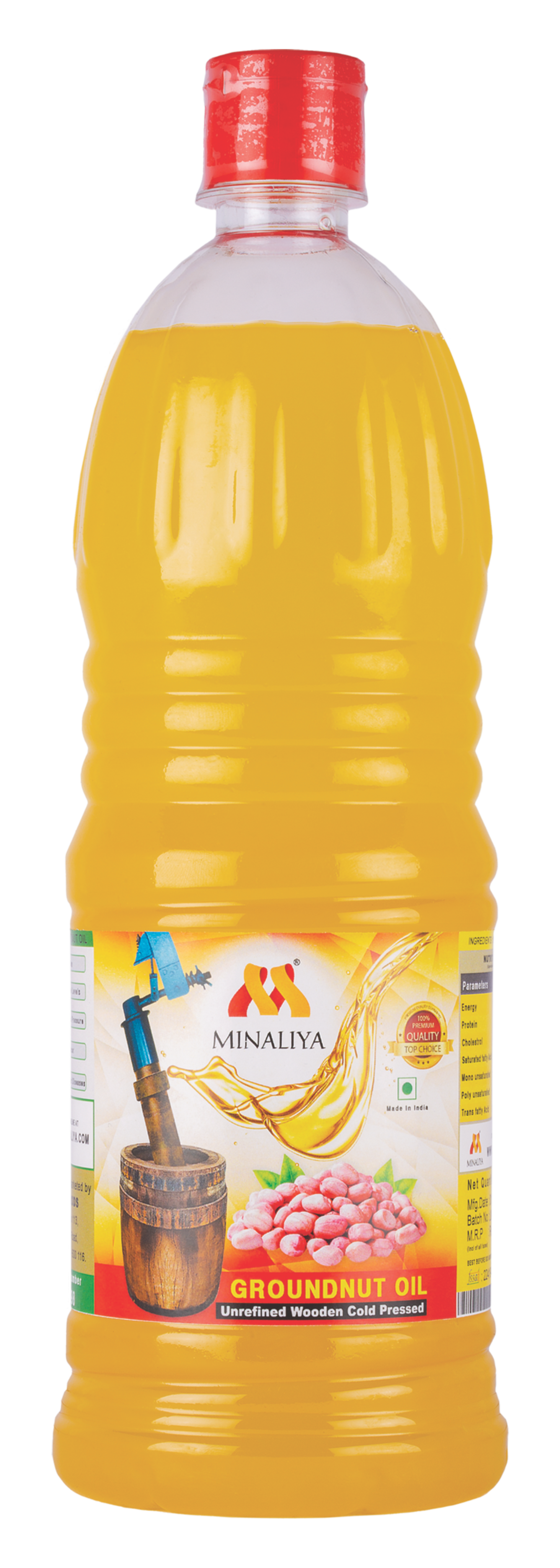 Minaliya Pure Cold Pressed Groundnut Oil — Mara Chekku Wood Pressed