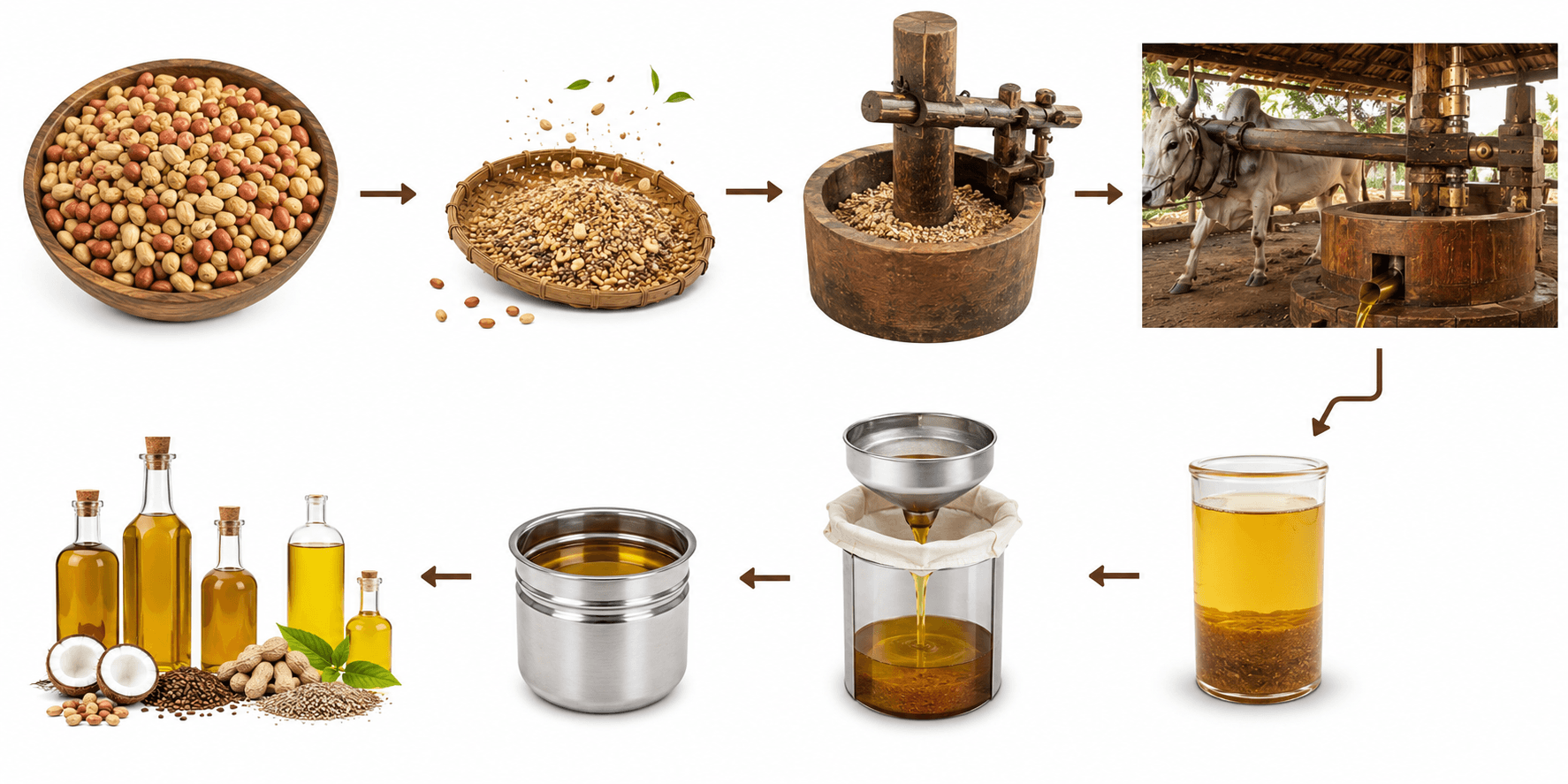 What is Wooden Cold Pressed Oil? History, Benefits and Traditional Manufacturing - Image 3