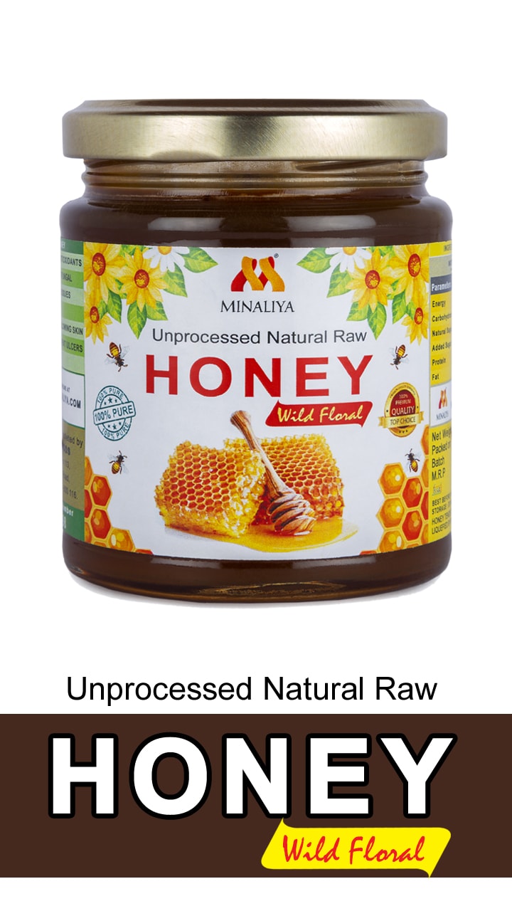 wild floral honey unprocessed natural raw
