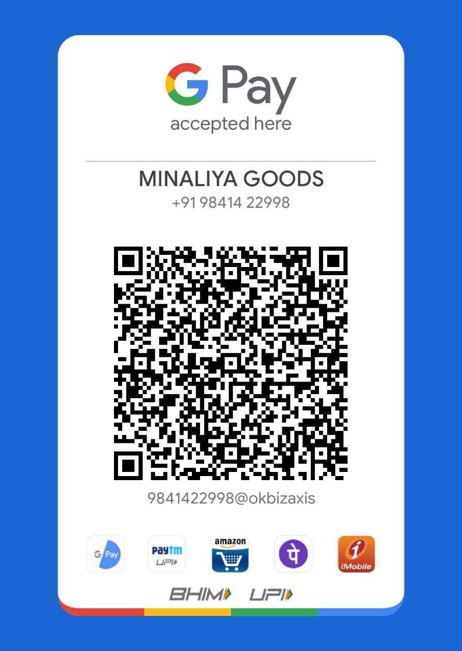 google pay for minaliya goods